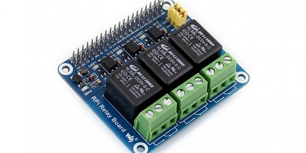 Waveshare 3-Channel relay board