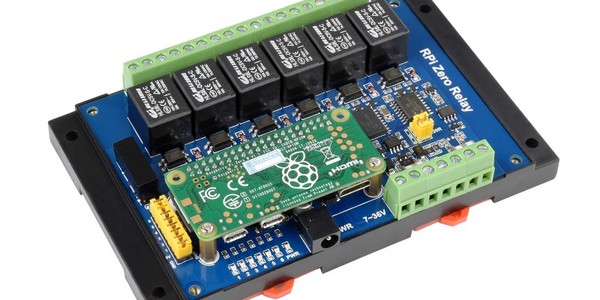 Waveshare RPi Zero 6-Channel relay board